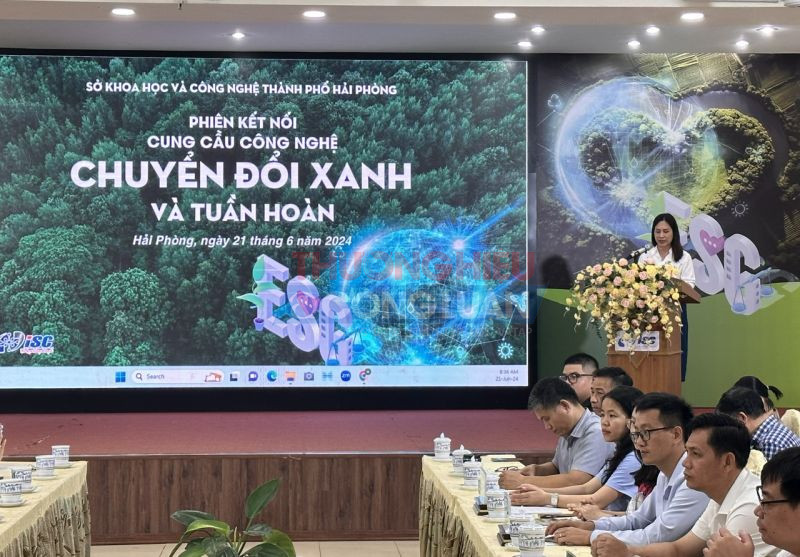 Phiên tổ chức kết nối cung - cầu công nghệ được tổ chức nhằm đẩy mạnh phát triển thị trường khoa học công nghệ