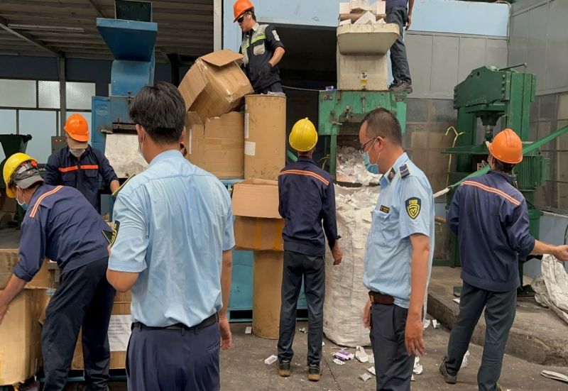 Tiêu hủy hơn 29.000 đơn vị sản phẩm hàng hoá vi phạm