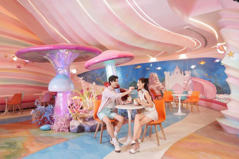 Thế giới tuổi thơ thu gọn lại tại Lala Ice Cream