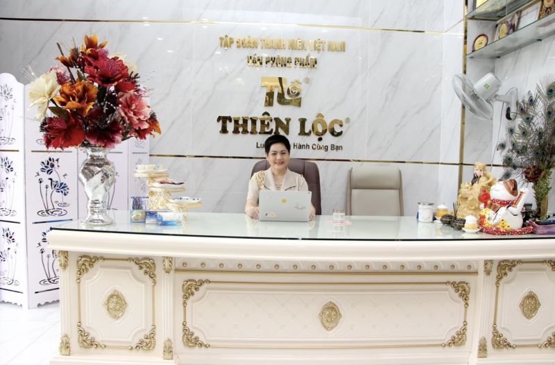 CEO Thương hiệu bút bi Thiên Lộc Trần Huệ Ngọc