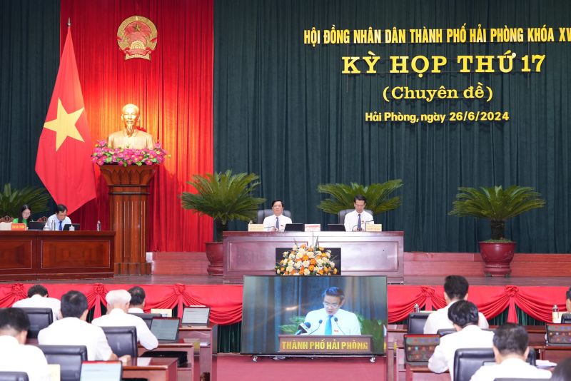 Thông qua 7 Nghị quyết tại Kỳ họp thứ 17 HĐND TP. Hải Phòng