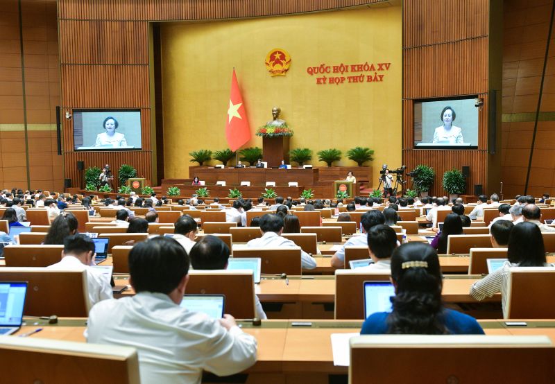 Hôm nay, Quốc hội biểu quyết thông qua 4 Luật, thảo luận 2 Luật