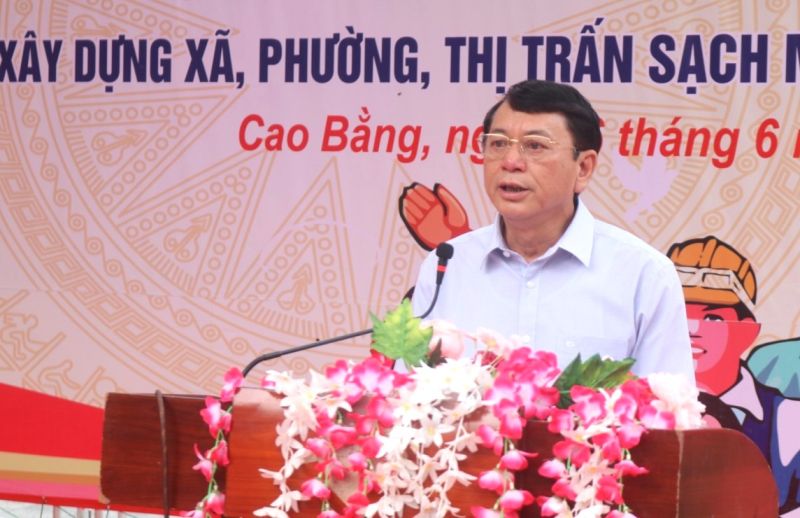 ông Hoàng Xuân Ánh - Chủ tịch UBND tỉnh, Trưởng Ban chỉ đạo 138 tỉnh Cao Bằng