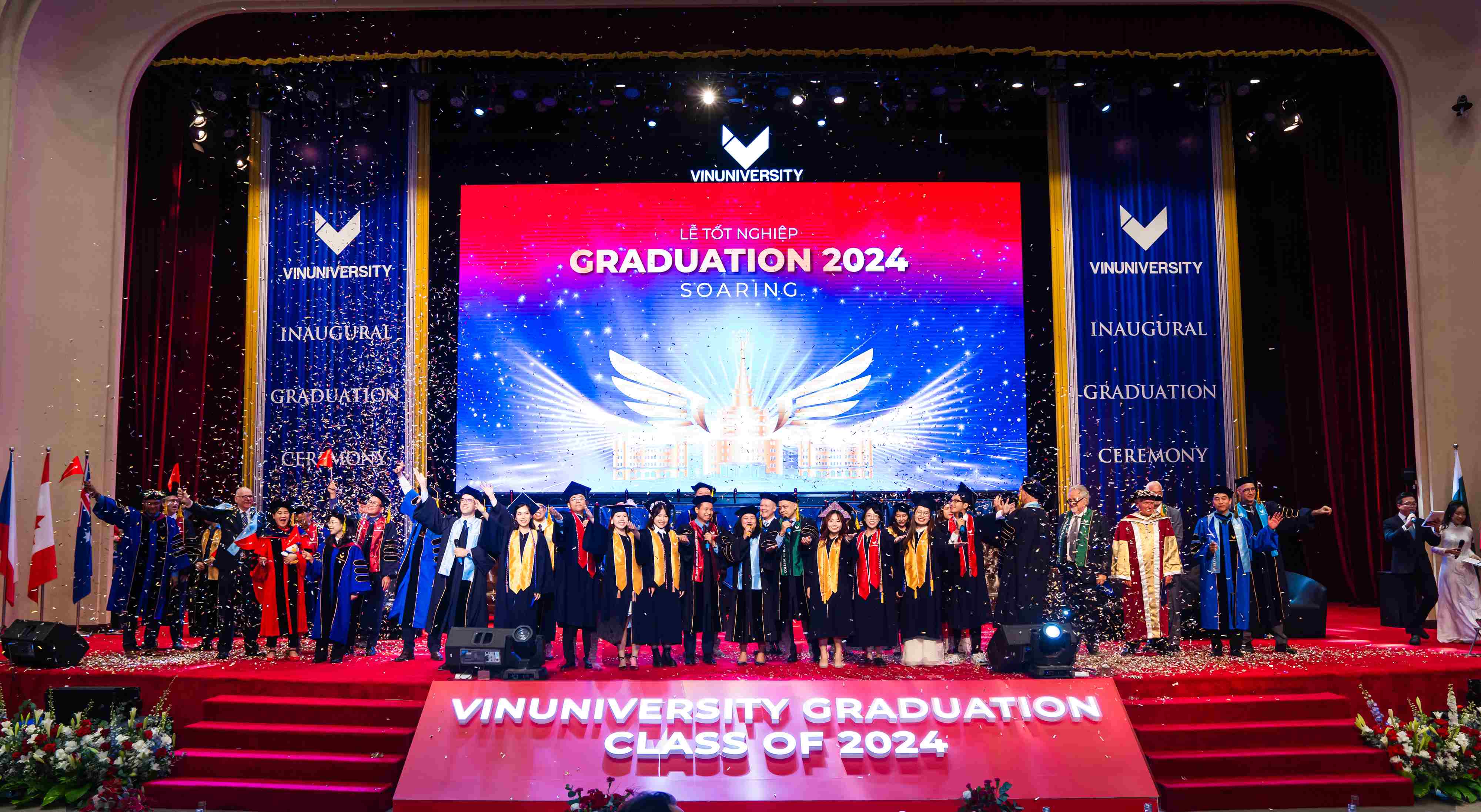 Ngày 29/6, VinUni đã công nhận tốt nghiệp cho 145 sinh viên niên khóa đầu tiên với thành tích đặc biệt vượt trội.