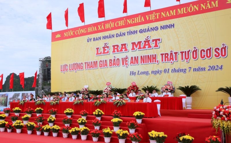 Quảng Ninh thành lập 1.452 tổ bảo vệ an ninh, trật tự ở cơ sở