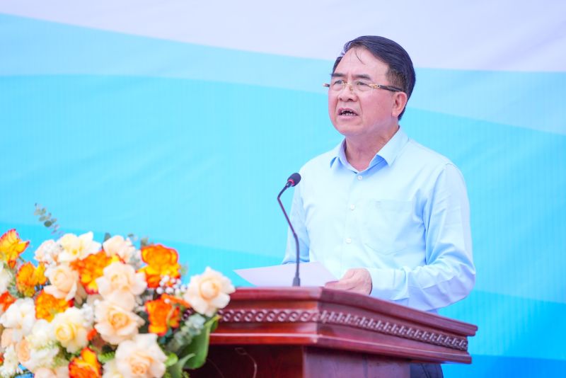 Phó Chủ tịch UBND thành phố Hải Phòng Lê Khắc Nam phát biểu chỉ đạo.