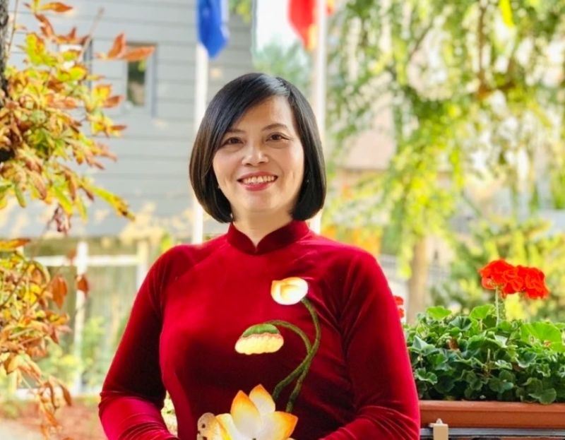 Đại sứ Việt Nam tại Hungary kiêm nhiệm Croatia Nguyễn Thị Bích Thảo. (Ảnh: TTXVN)
