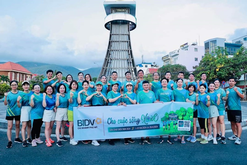 Cán bộ, nhân viên BIDV Phú Mỹ về nhất toàn hệ thống Giải chạy BIDV Run – Cho cuộc sống xanh 2024 tại Côn Đảo