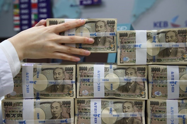 Đồng Yen Nhật. (Ảnh: Bloomberg)