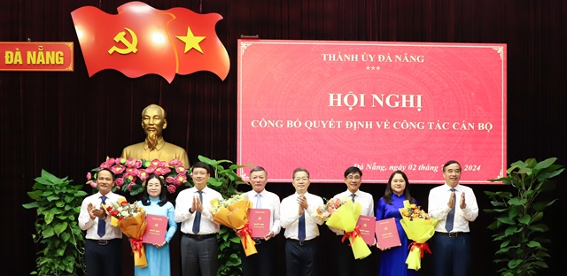 Đà Nẵng luân chuyển, bổ nhiệm nhiều cán bộ chủ chốt
