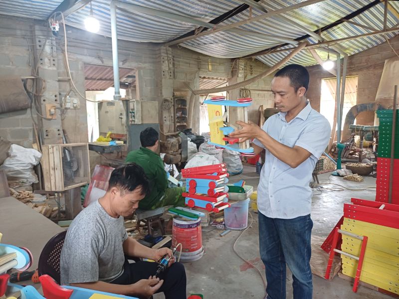 Quản Quốc Quân: Chàng thanh niên Thái Bình khởi nghiệp từ xe tập đi bằng gỗ