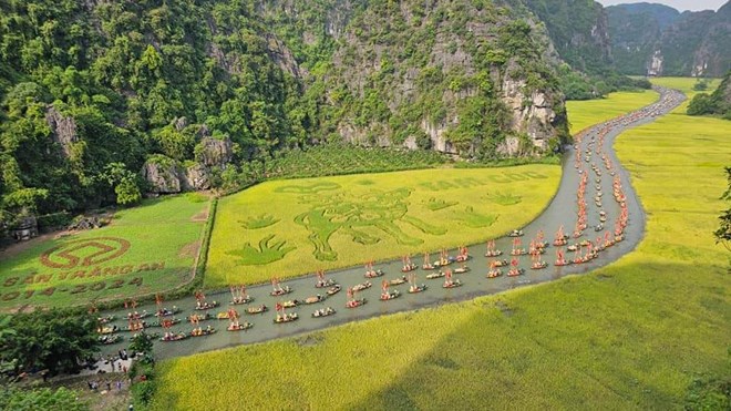 Toàn tỉnh Ninh Bình đã đón 285.000 lượt du khách trong Tuần Du lịch.