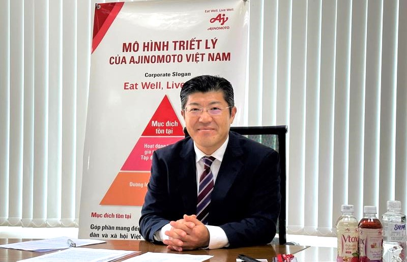 Tổng giám đốc Công ty Ajinomoto Việt Nam, ông Tsutomu Nara