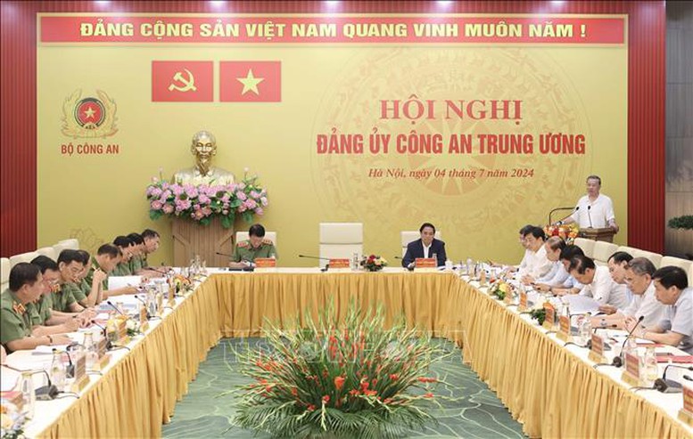 Chủ tịch nước Tô Lâm phát biểu tại hội nghị - Ảnh: TTXVN