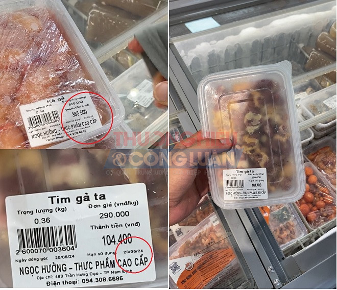 Hàng quá hạn gần 2 tháng vẫn bày bán tại cơ sở Ngọc Hường Mart Nam Định