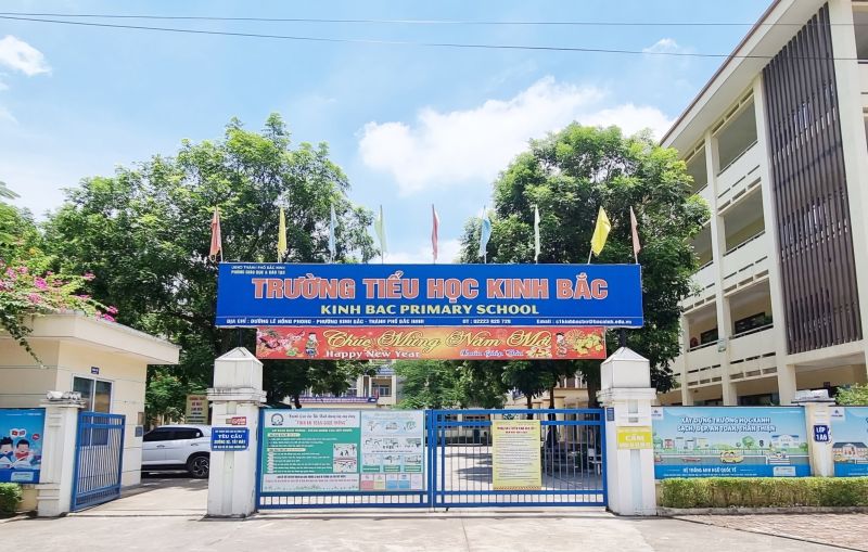 Trường Tiểu học Kinh Bắc (thành phố Bắc Ninh) được công nhận đạt chuẩn Quốc gia mức độ 2.