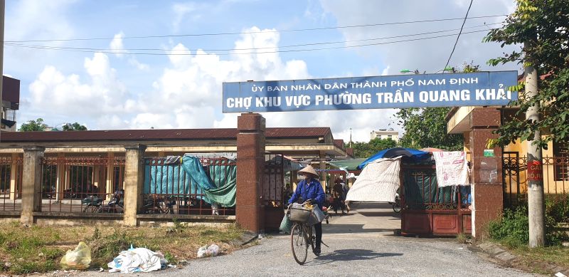 Chợ khu vực Trần Quang Khải