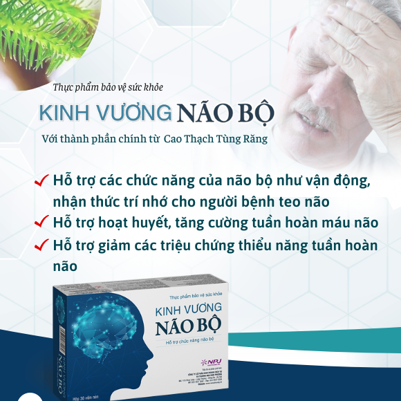 Kinh Vương Não Bộ - “Giải pháp vàng” cho người bệnh suy giảm chức năng não bộ được các chuyên gia khuyên dùng