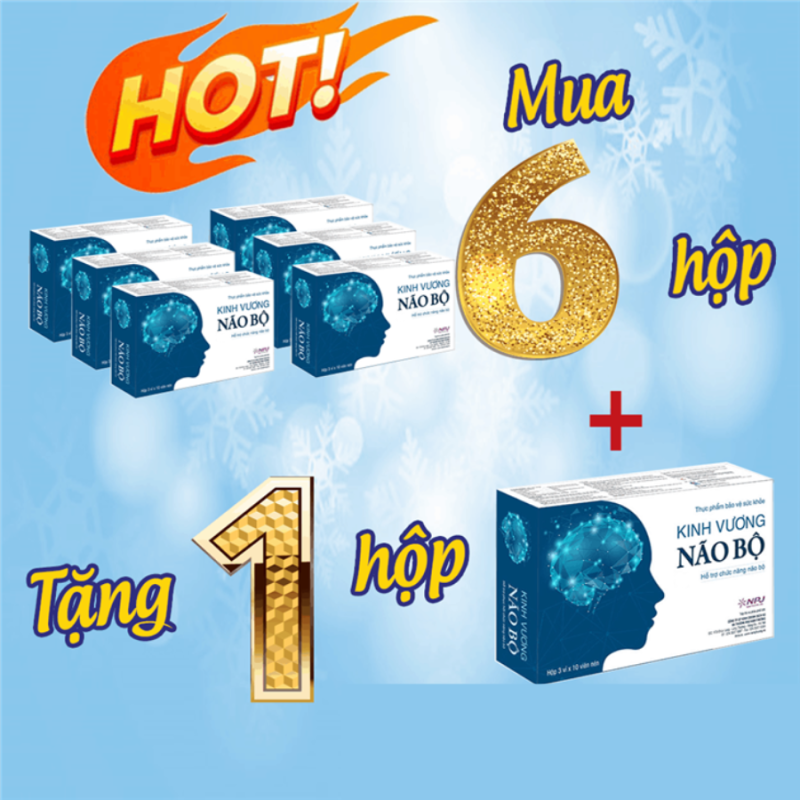 Mua 6 tặng 1 hộp Kinh Vương Não Bộ