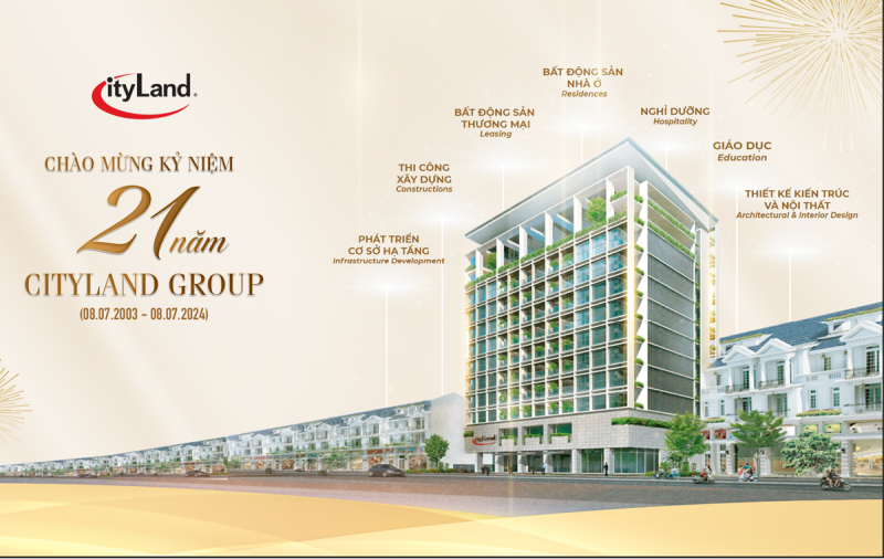 CityLand Group hướng tới hệ sinh thái đa ngành vươn tầm quốc tế