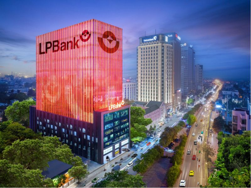 Trụ sở Ngân hàng TMCP Lộc Phát Việt Nam ( LPbank) tại Hà Nội