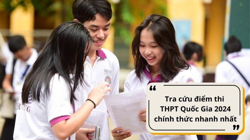 Chi tiết cách tra cứu điểm thi tốt nghiệp THPT 2024 nhanh nhất