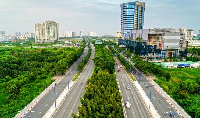 TP. Hồ Chí Minh nghiên cứu lập phương án tổ chức làn ưu tiên xe đạp trên đường Mai Chí Thọ