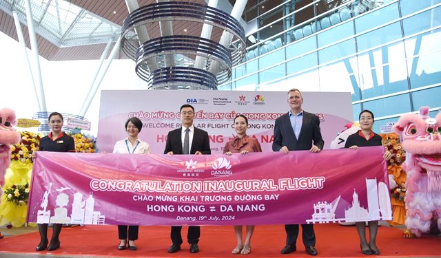 Đây là lần đầu tiên Hong Kong Airlines khai thác đường bay Hồng Kông – Đà Nẵng khứ hồi hàng ngày