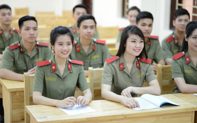 Bộ Công an đã công bố điểm sàn xét tuyển vào các trường công an năm 2024. (Ảnh minh họa)