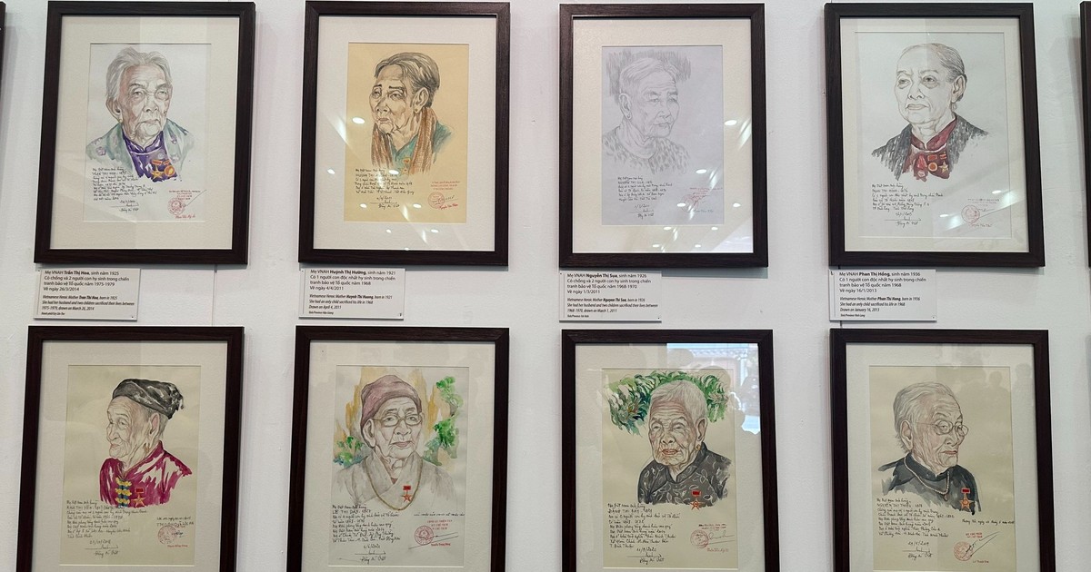 Nữ họa sĩ Đặng Ái Việt với hành trình tri ân các Mẹ Việt Nam anh hùng