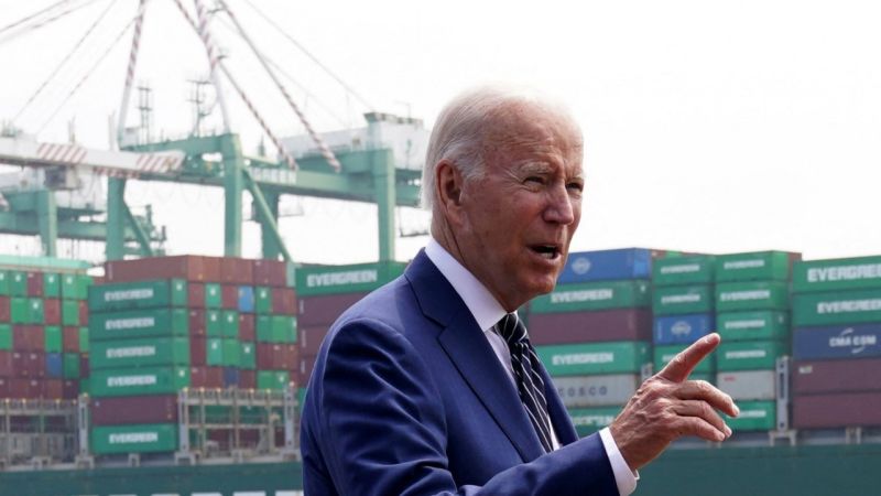 Dưới sự lãnh đạo của chính quyền Tổng thống Joe Biden, thời gian gần đây, có một loạt tin tốt 'gõ cửa' nền kinh tế Mỹ. Ảnh minh họa. (Nguồn: Reuters)