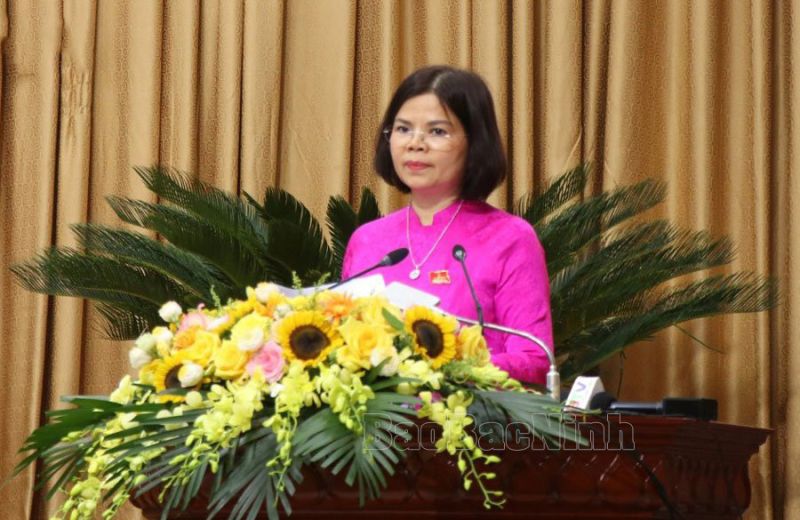 Đồng chí Nguyễn Hương Giang được bầu giữ chức Chủ tịch HĐND tỉnh Bắc Ninh