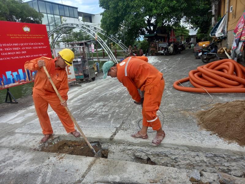 Công ty Tổ chức sự kiện Ngôi Sao Nhỏ làm ngầm hệ thống điện làm đẹp phố phường được UBND TP Huế chấp thuận