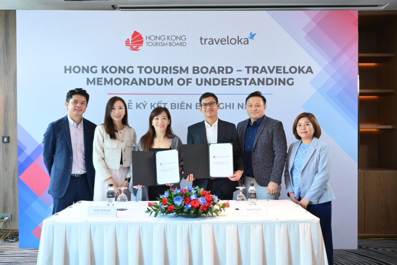 Tổng cục Du lịch Hồng Kông (HKTB) và Traveloka đã tổ chức ký kết Biên bản ghi nhớ hợp tác (MOU) nhằm quảng bá du lịch Hồng Kông