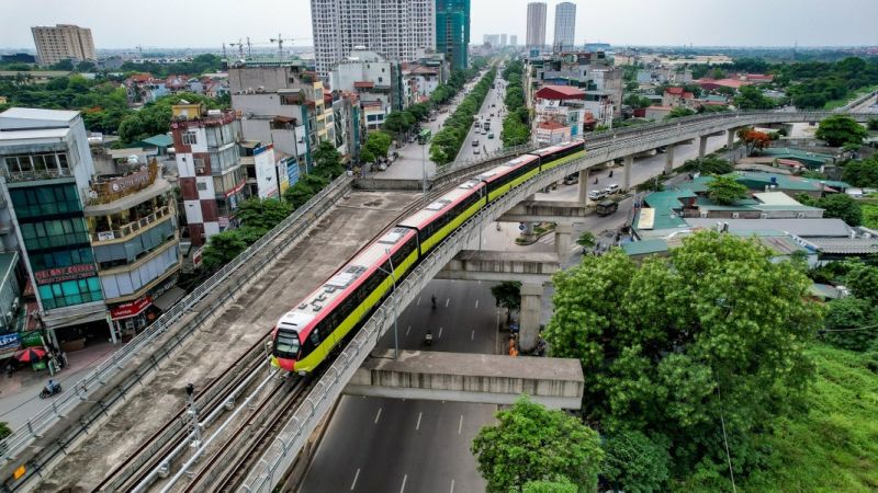 Tàu điện Metro Nhổn - Ga Hà Nội