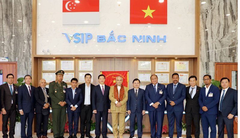 Tổng thống Timor-Leste José Ramos-Horta thăm và làm việc tại Khu công nghiệp VSIP Bắc Ninh