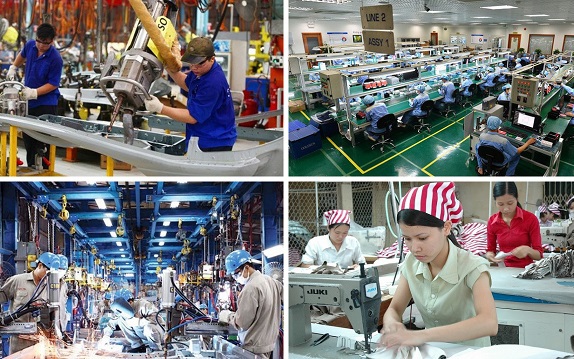 PMI của ngành sản xuất Việt Nam tăng nhanh nhất 13 năm