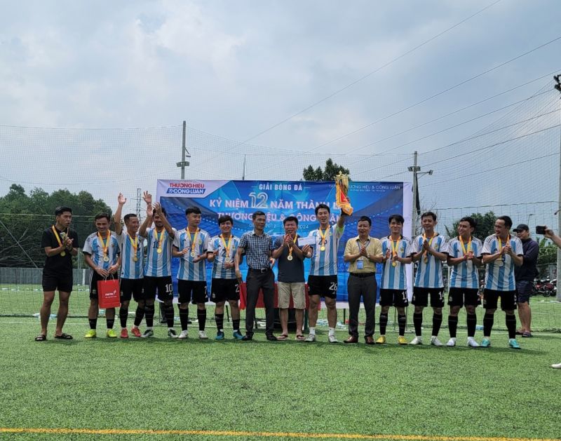 FC UBND TP Thuận An xuất sắc giành chức vô địch Giải bóng đa Thương hiệu và Công luận Open Cup 2024