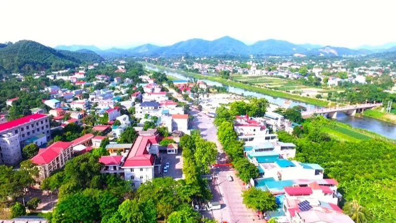 Một góc huyện Sơn Dương, Tuyên Quang.