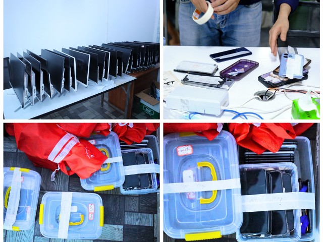 Các tang vật khác thu giữ được trong vụ án.