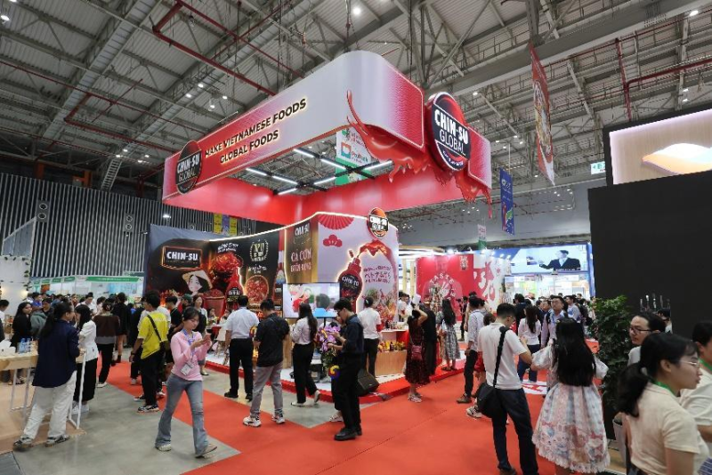 Gian trưng bày của Chin-su nổi bật tại sự kiện