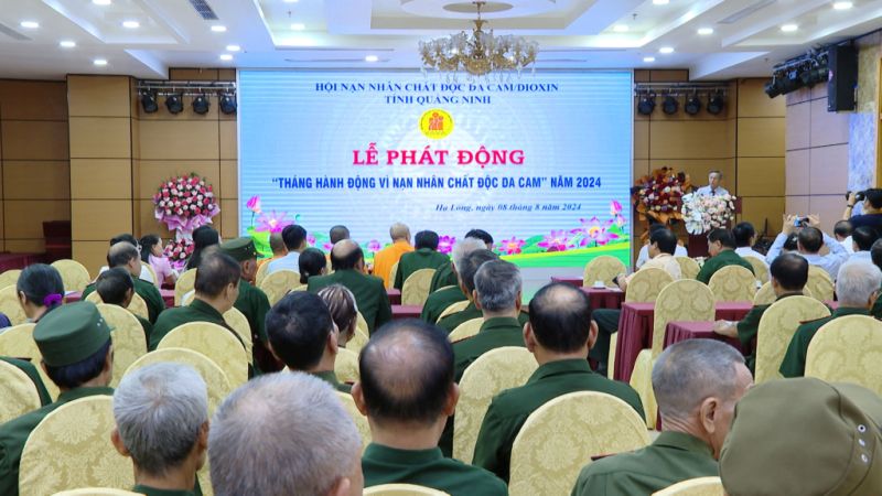 Quảng Ninh: Gần 700 triệu đồng ủng hộ nạn nhân chất độc da cam năm 2024