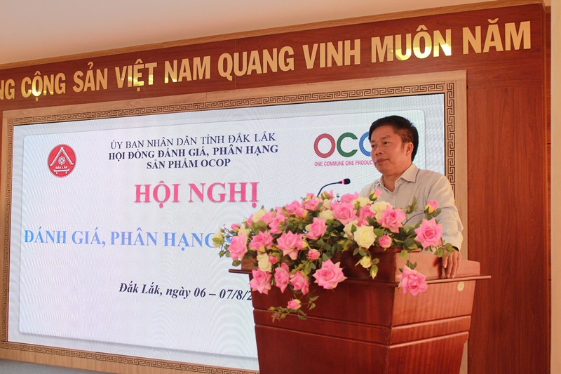 Ông Nguyễn Văn Hà – Phó Giám đốc Sở NN&PTNT thông qua kết quả đánh giá