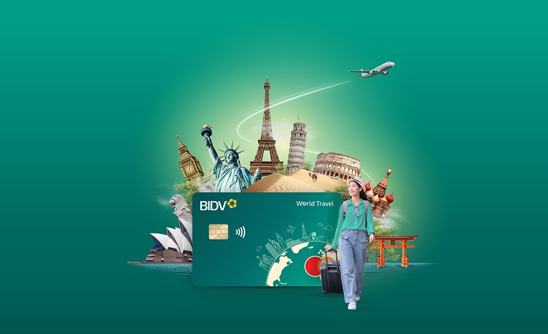 Khám phá thế giới với BIDV Mastercard World Travel. Ảnh: BIDV