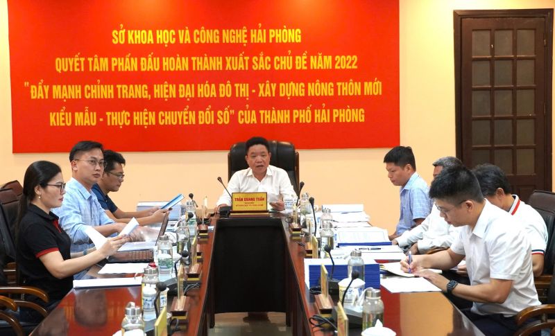 Hội nghị tư vấn, đ&aacute;nh gi&aacute; nghiệm thu theo giai đoạn dự &aacute;n sản xuất thử nghiệm: &ldquo;Ho&agrave;n thiện c&ocirc;ng nghệ xử l&yacute; b&atilde; thải thạch cao phospho tại nh&agrave; m&aacute;y ph&acirc;n b&oacute;n DAP- Đ&igrave;nh Vũ sản xuất phụ gia xi măng, vật liệu l&agrave;m nền v&agrave; m&oacute;ng đường giao th&ocirc;ng, vật liệu san lấp c&ocirc;ng tr&igrave;nh x&acirc;y dựng&rdquo;.