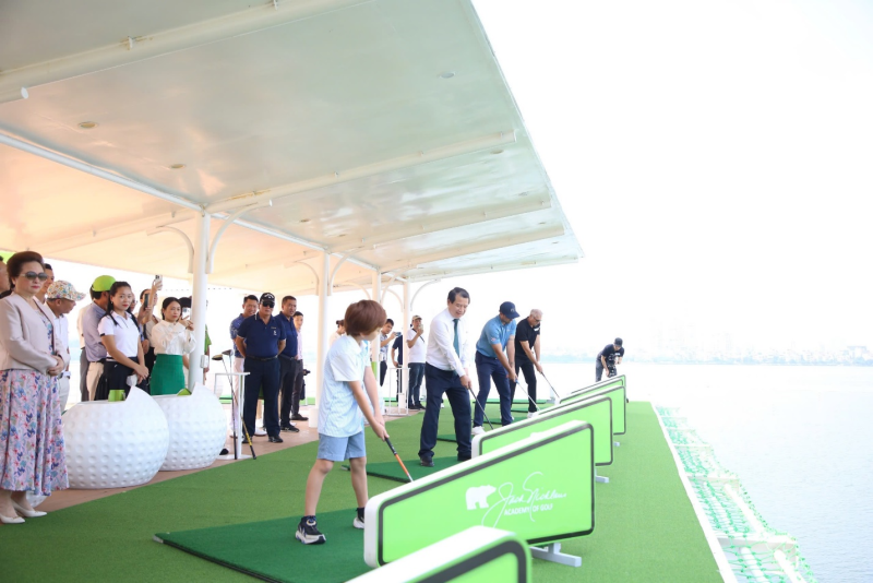 Học viện Gôn Jack Nicklaus: Nâng cao chất lượng đào tạo với giáo trình và thiết bị công nghệ đỉnh cao của thế giới