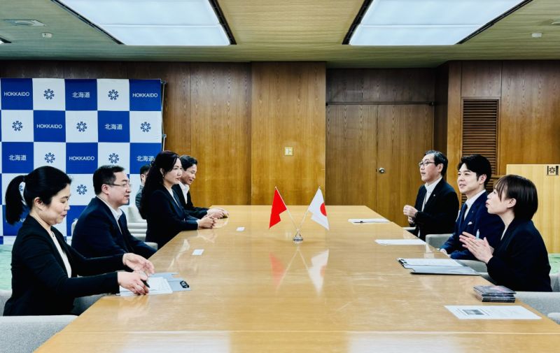 Tăng cường hợp tác giữa tỉnh Quảng Ninh và Hokkaido