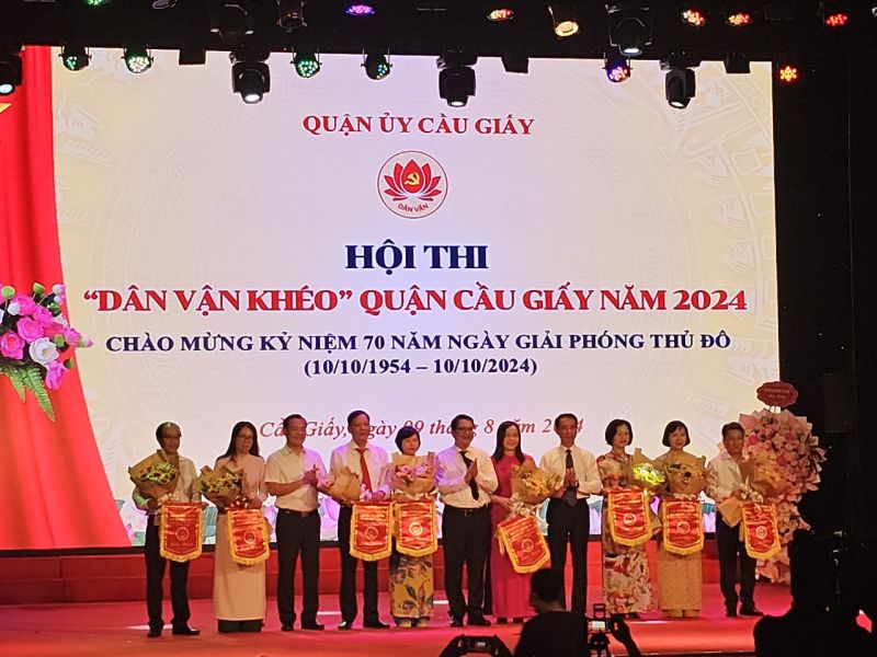 Hội thi “Dân vận khéo” quận Cầu Giấy năm 2024