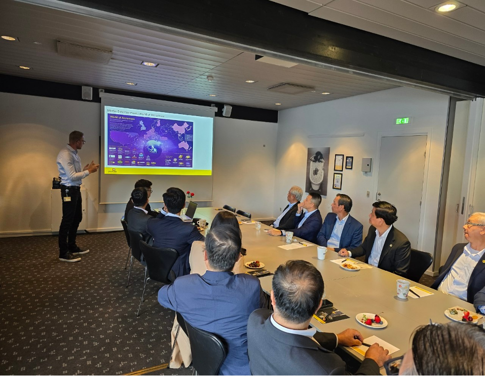 Đoàn công tác tỉnh Bình Dương làm việc với Merlin Entertainments và LEGOLAND Billund