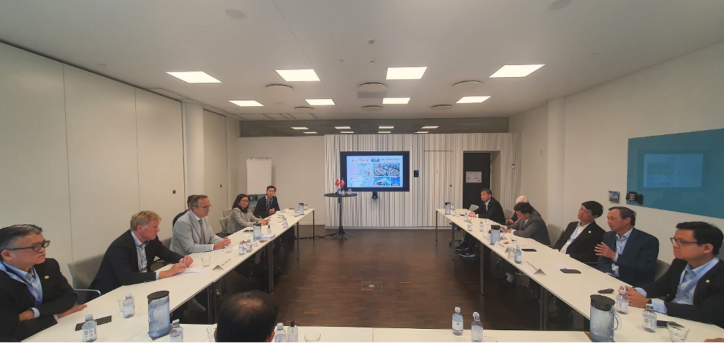 Đoàn công tác tỉnh Bình Dương làm việc với Liên đoàn Công nghiệp Đan Mạch (DI)